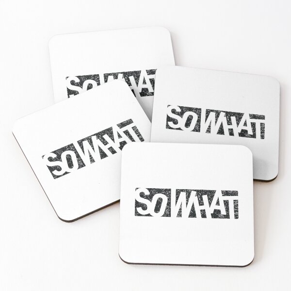 Item preview, So What designed and sold by Zagach Letters.