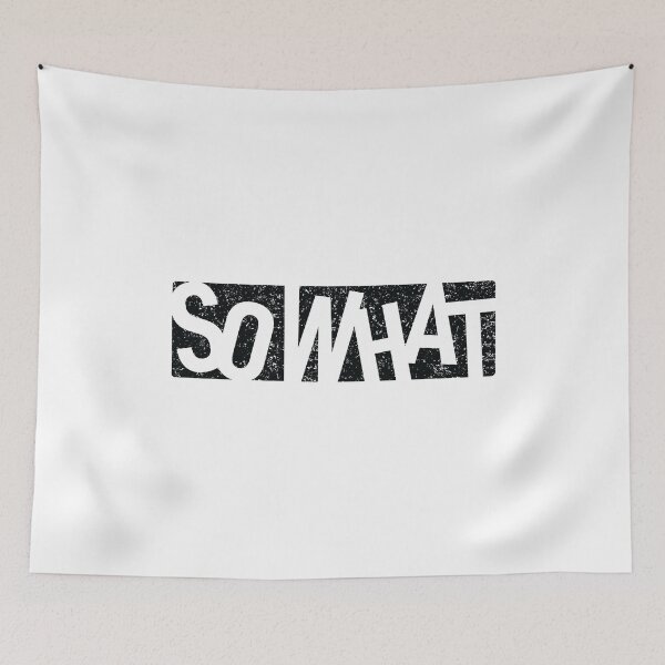 Item preview, So What designed and sold by Zagach Letters.