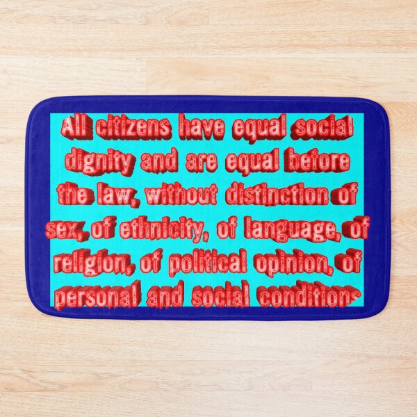 Item preview, Article 3 of Italian Constitution 032 designed and sold by ITALY-Roselli-.