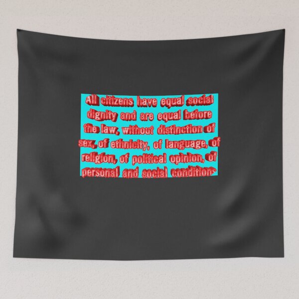 Item preview, Article 3 of Italian Constitution 032 designed and sold by ITALY-Roselli-.