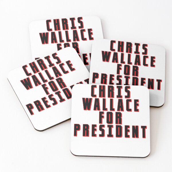 Item preview, US Presidential Debate 2020 Chris Wallace for president designed and sold by thebeardedscot.