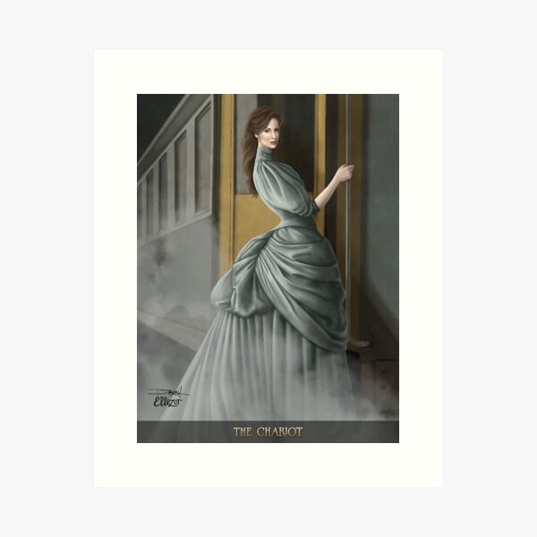 Belles Dames Tarot: The Chariot Art Print