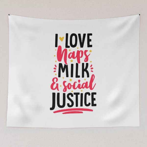 Item preview, I Love Naps Milk And Social Justice - Newborn Outfit Cute baby bodysuit designed and sold by T-shirt For You.