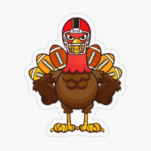 : MVP Football Thanksgiving Fan Happy Turkey Day Gifts T