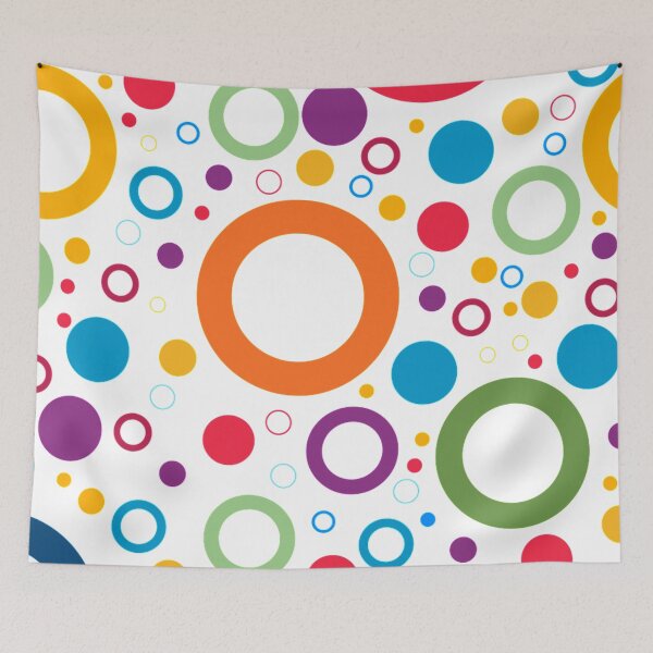 Item preview, Colourful circular rings  designed and sold by AnujShah7.
