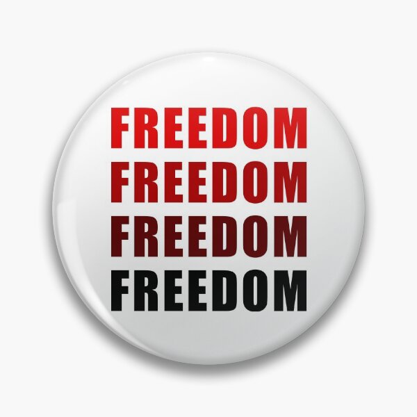 Item preview, Red Freedom, chant Slogan designed and sold by ArtOfRebellion.