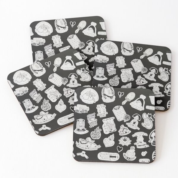 Item preview, Manic tattoo sheet designed and sold by AT0MICAFRI.