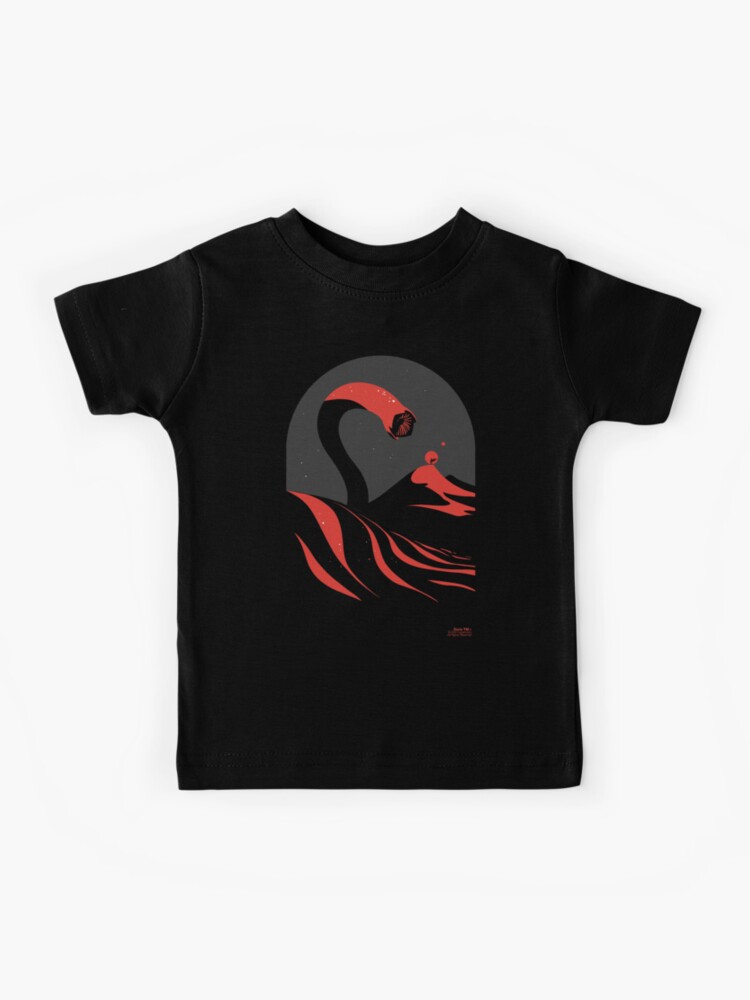 Thumbnail 1 of 2, Kids T-Shirt, Sandworm. Dune designed and sold by Liis Roden.