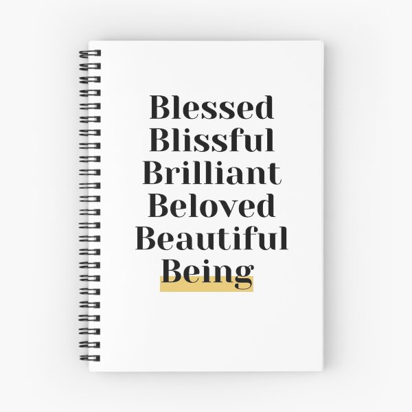 Item preview, Blessed Blissful Brilliant Beloved Beautiful Being designed and sold by anjusharma.