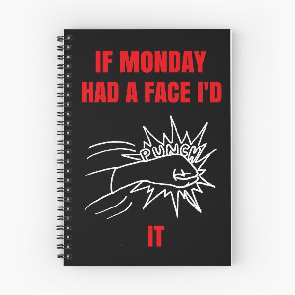 Item preview, If Monday Had A Face I'd Punch It designed and sold by miniverdesigns.