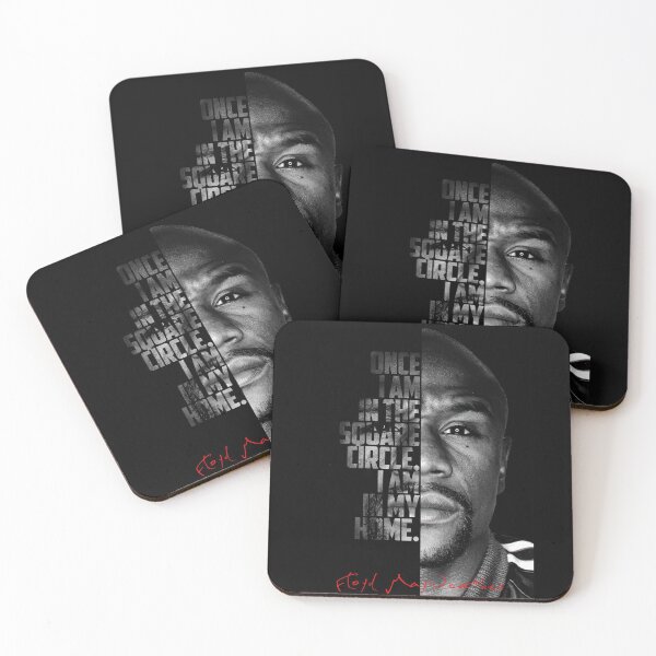 Item preview, Black and white Floyd Mayweather quote. designed and sold by Enea Kelo.