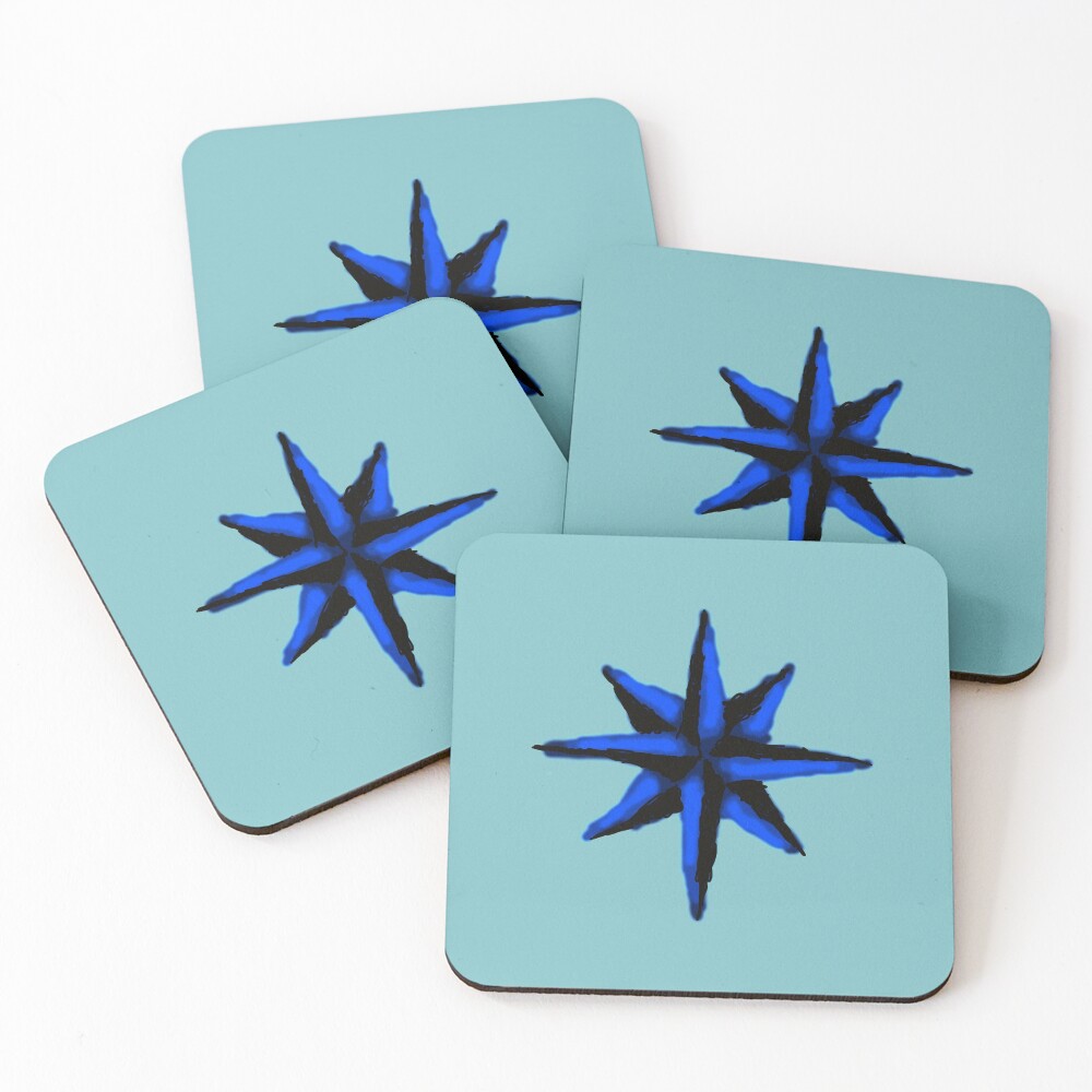 Item preview, Coasters (Set of 4) designed and sold by BisonDraw.
