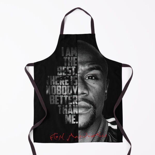 Item preview, Black and white Floyd Mayweather quote. designed and sold by Enea Kelo.