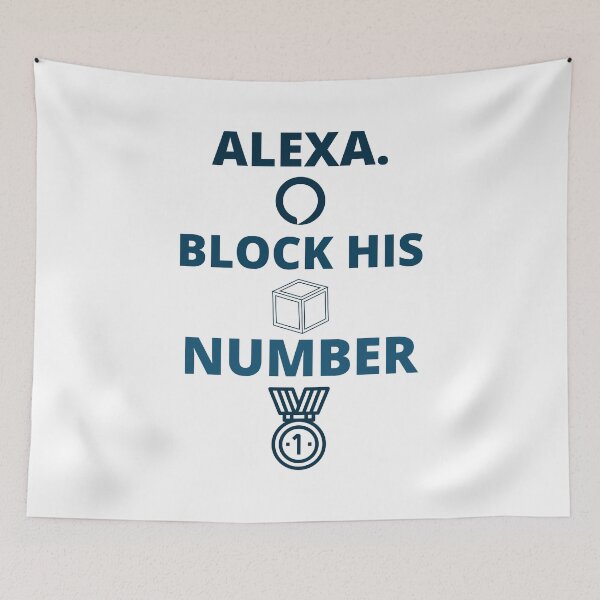 Item preview, Alexa Block His Number,funny quote shirt,trending fashion shirt,tumblr pop culture shirt gift bff designed and sold by BousboulaStorie.