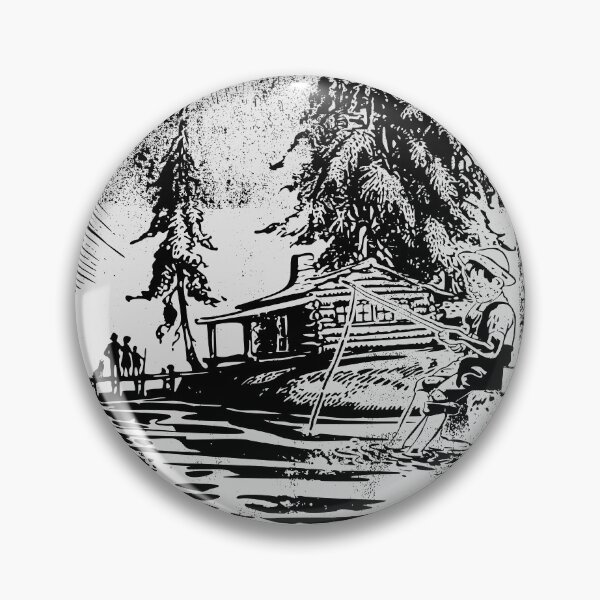 Item preview, Fall At The Cabin White Design designed and sold by Eduardo Tavares.