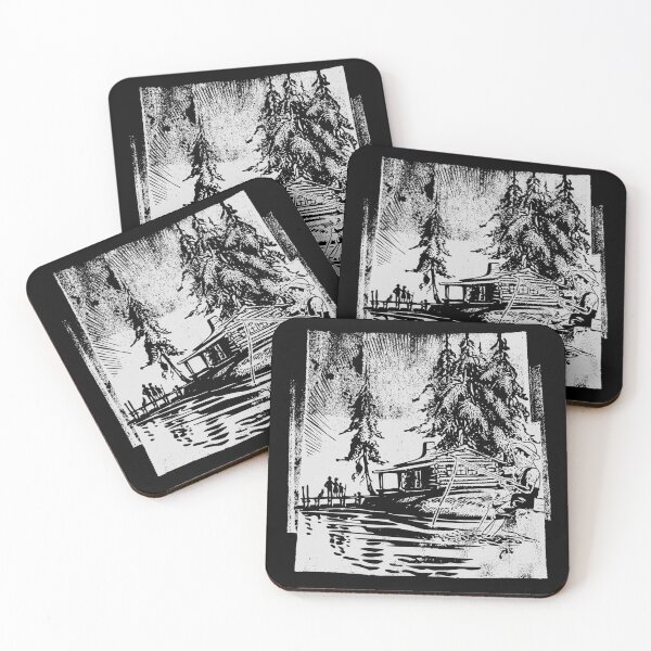 Item preview, Fall At The Cabin White Design designed and sold by Eduardo Tavares.