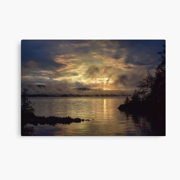 Lake George Sunrise Canvas Print