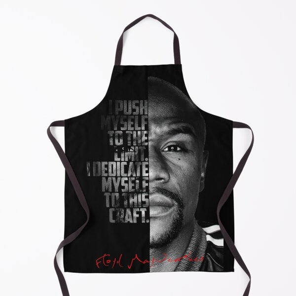 Item preview, Black and white Floyd Mayweather quote. designed and sold by Enea Kelo.