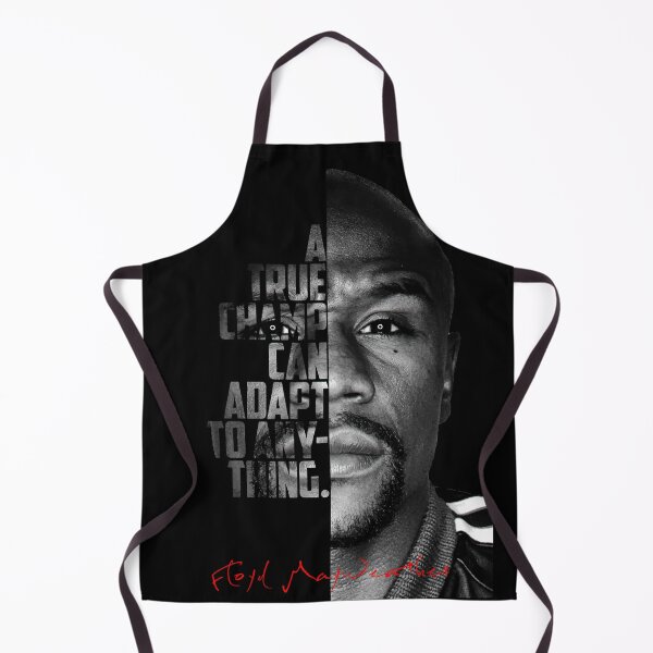 Item preview, Black and white Floyd Mayweather quote. designed and sold by Enea Kelo.