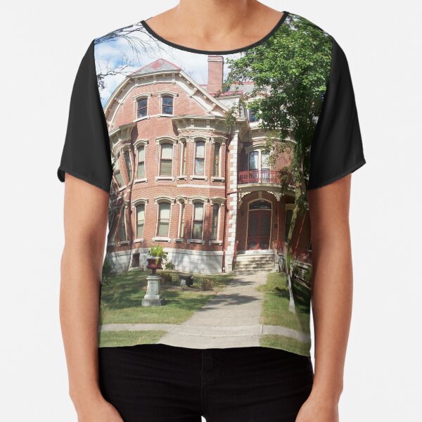Historic Altamont Wright's Mansion Chiffon Top