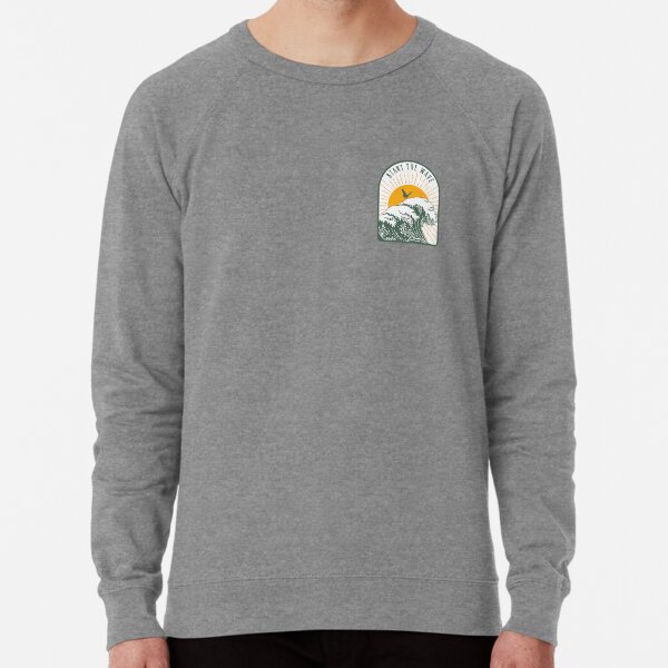 Start the Wave - Ocean Design Lightweight Sweatshirt