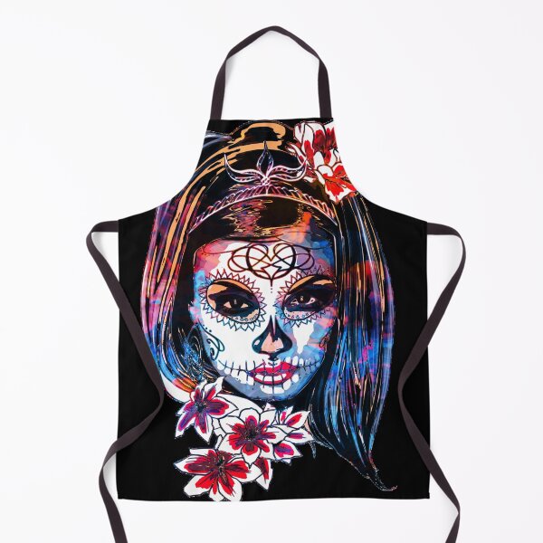 Item preview, Multicoloured La Catrina Dia de los muertos designed and sold by Simi2020.