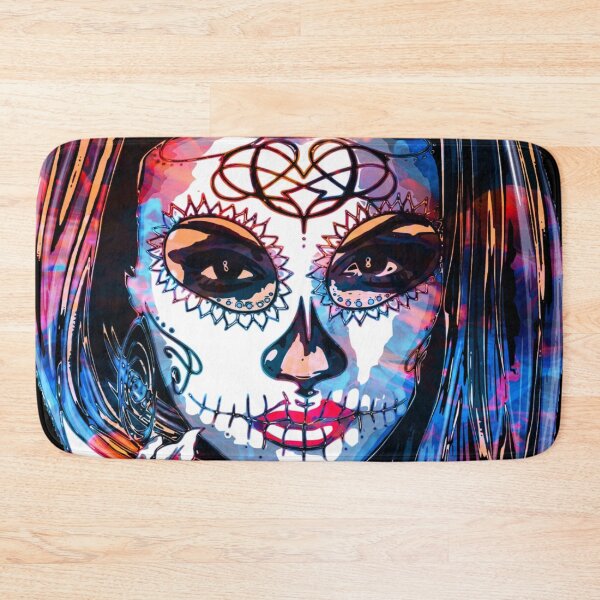 Item preview, Multicoloured La Catrina Dia de los muertos designed and sold by Simi2020.