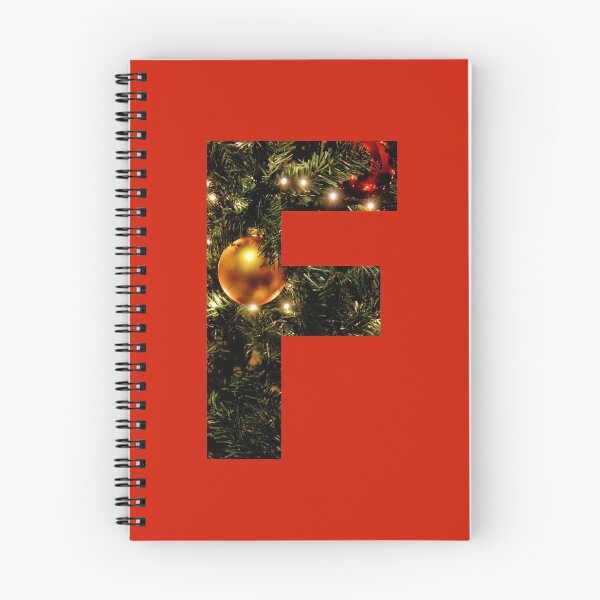 Item preview, Christmas Tree Letter F designed and sold by LiveAndGlow.