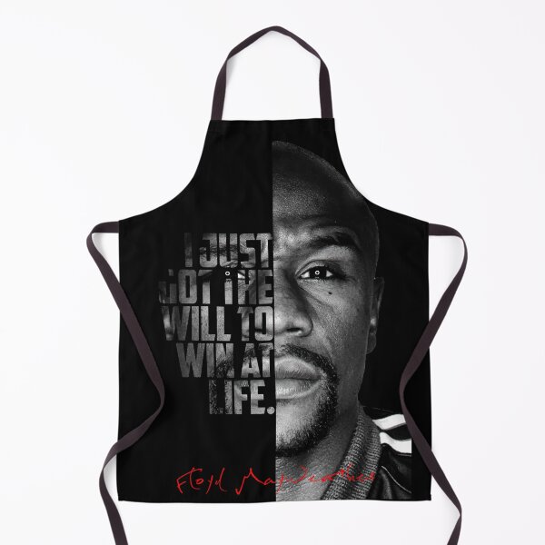 Item preview, Black and white Floyd Mayweather quote. designed and sold by Enea Kelo.