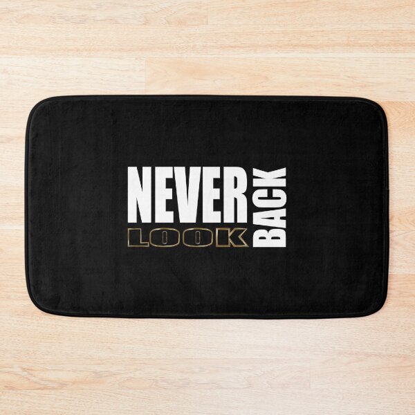 Item preview,   Never look back.Popular phrases.BlackT-shirts  Man Woman Youth T-shirts, phone case, mug and more designed and sold by Galina Kostyaeva.