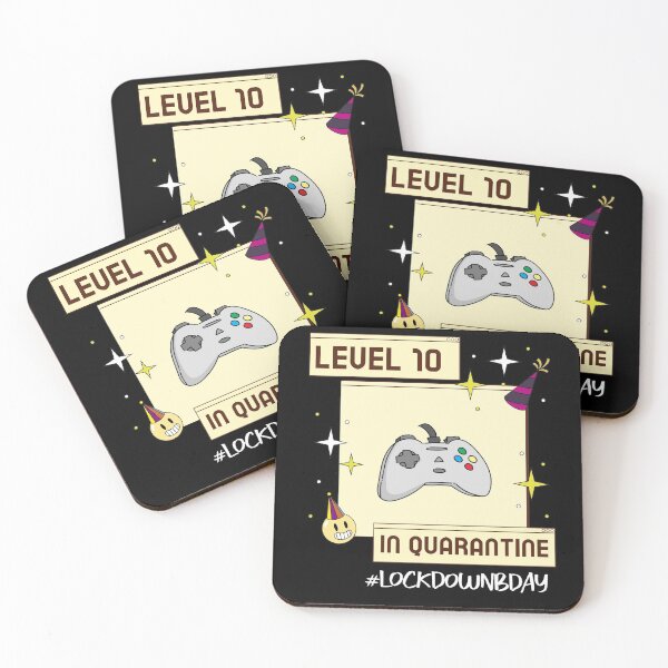 Item preview, 10 Year Old Boys Birthday Level 10 In Quarantine Birthday Gaming T-Shirt designed and sold by dogisbored.