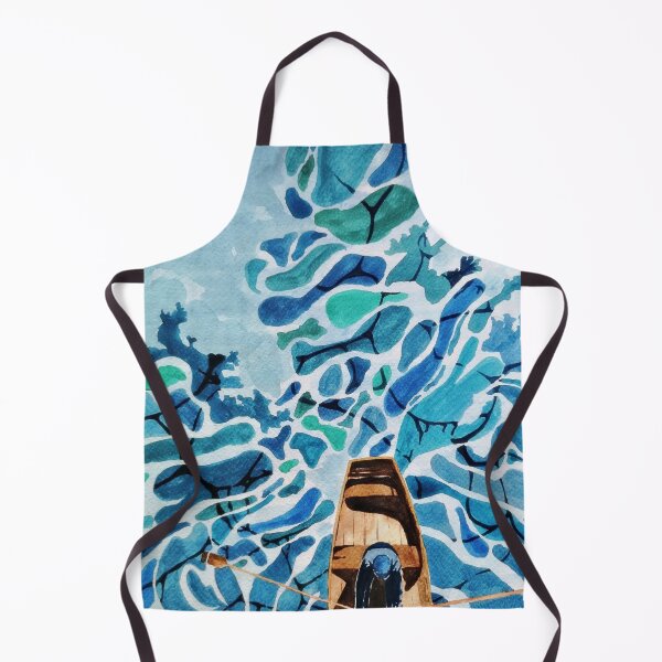 Item preview, rowboat watercolor painting designed and sold by artjojo.