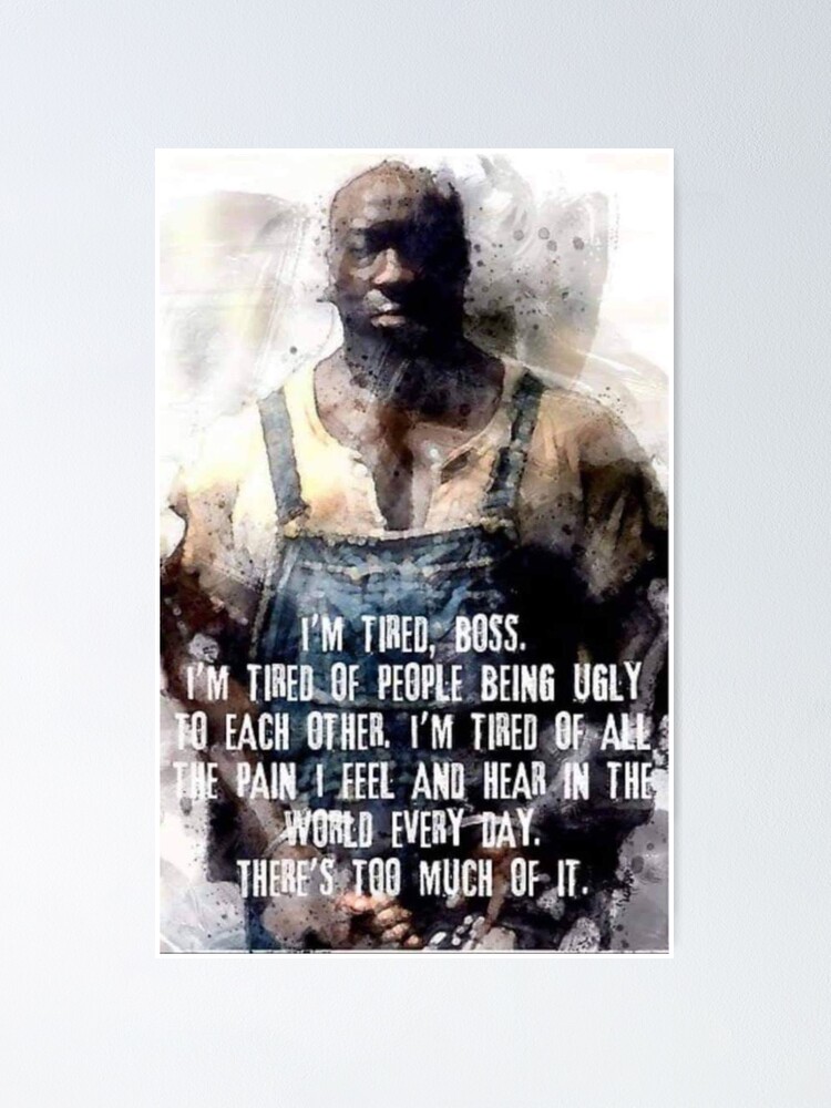 the green mile " Poster by |