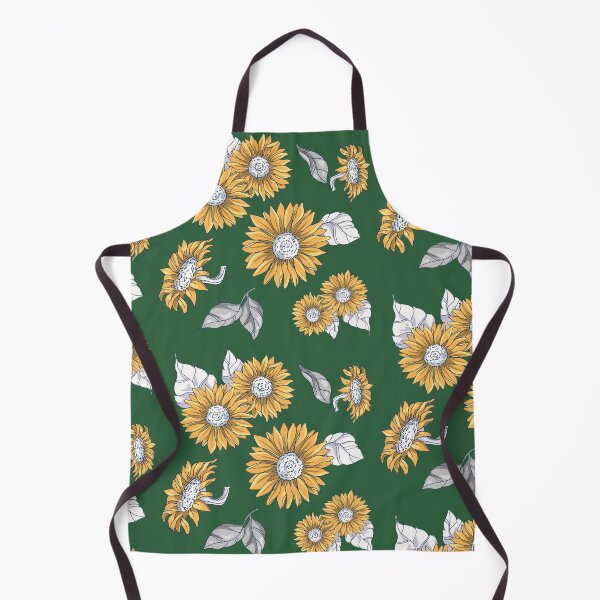 Item preview, Sunflower Illustration Floral Pattern designed and sold by SLAG-Creative.
