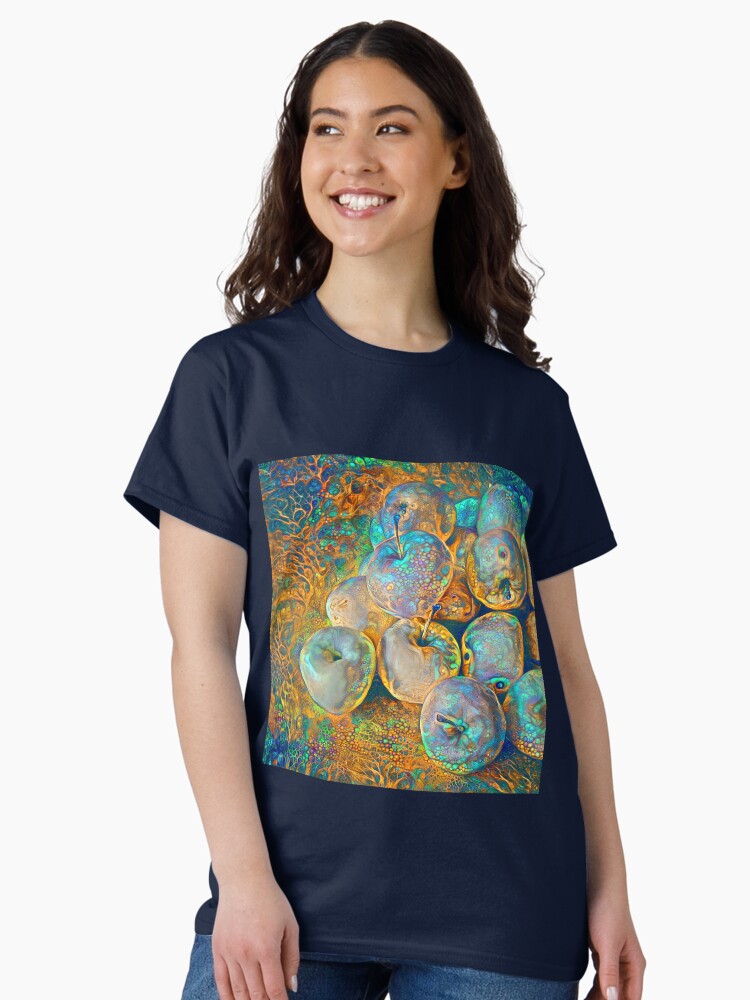 Thumbnail 2 of 7, Classic T-Shirt, Deep dream Abstraction designed and sold by blackhalt.