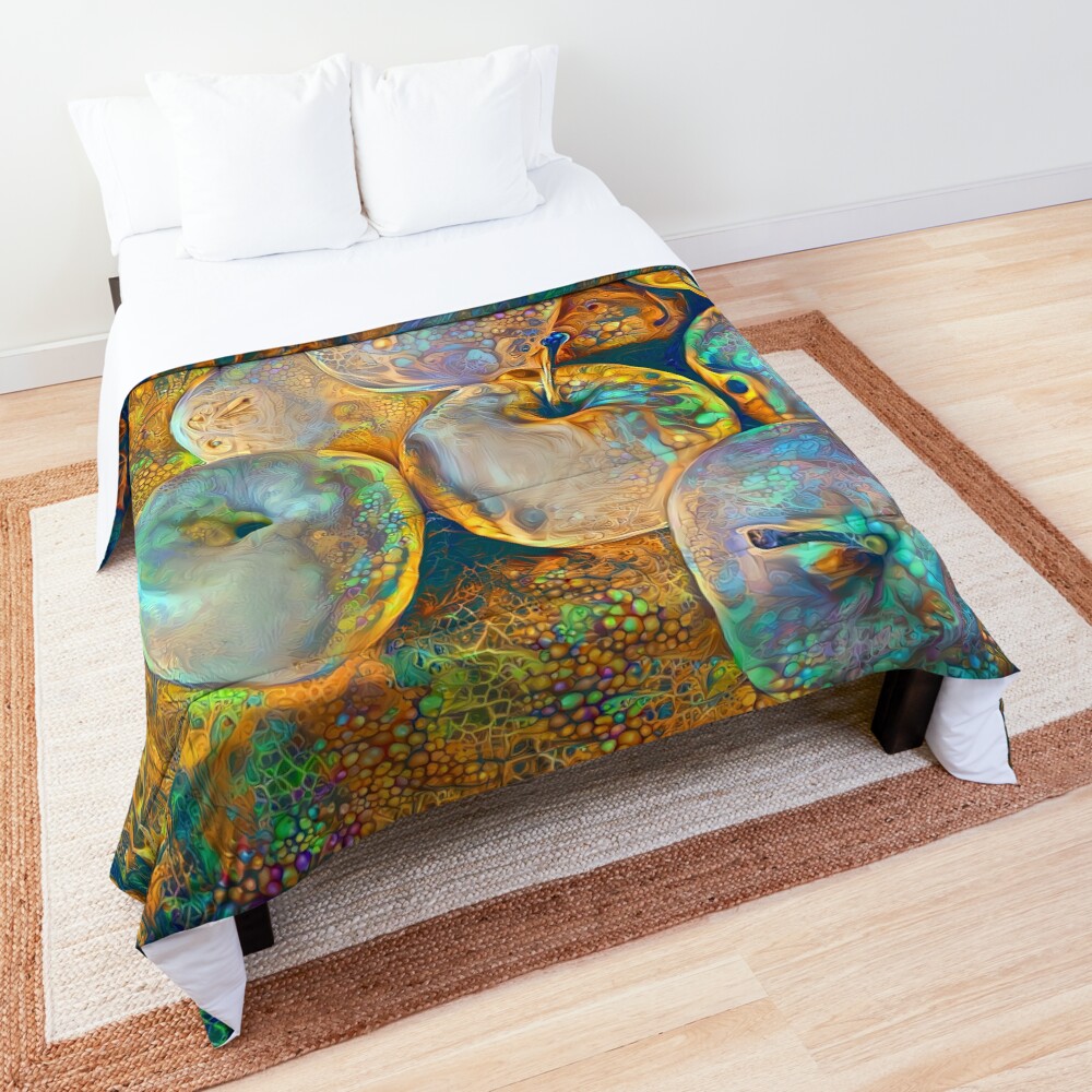 Deep dream Abstraction Comforter
