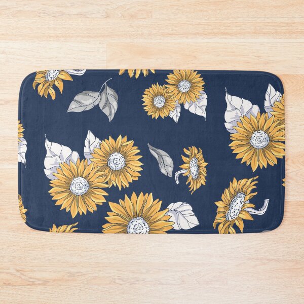 Item preview, Sunflower Illustration Floral Pattern designed and sold by SLAG-Creative.