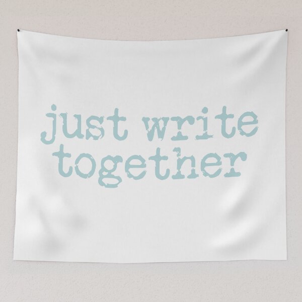Item preview, just write together 2 in sea green designed and sold by TeaRoseWriter.