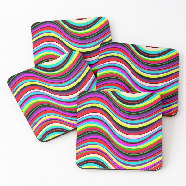 Item preview, Riding the Wave Stripe designed and sold by PrintGirlNYC.