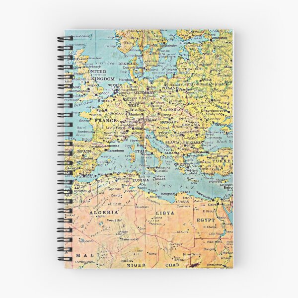 Item preview, Old Wall World Map - Europe and North Africa designed and sold by Ngaiseot.