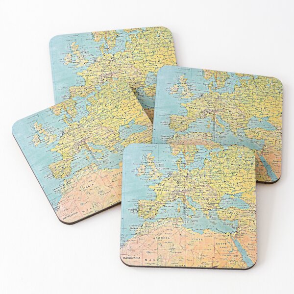 Item preview, Old Wall World Map - Europe and North Africa designed and sold by Ngaiseot.