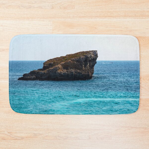Item preview, Rock in cyan water of Mediterranean sea designed and sold by lena-maximova.