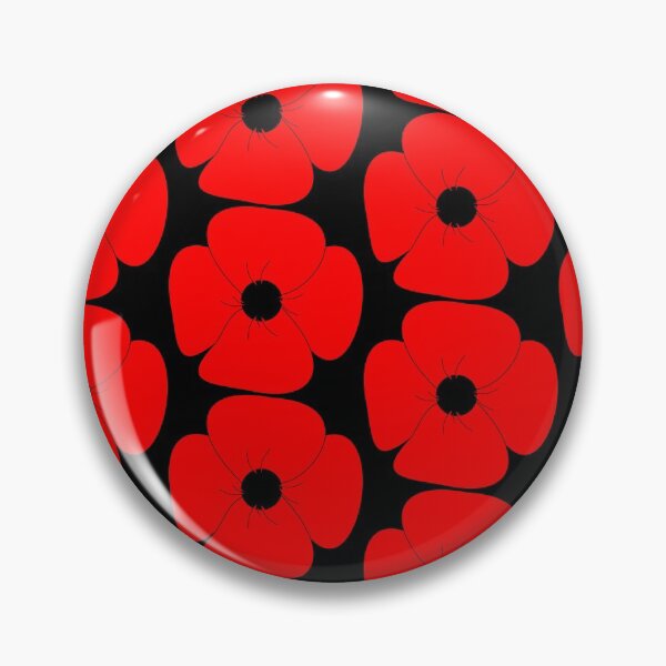 Item preview, Minimalist Remembrance Day red poppy dainty edition designed and sold by Deegital18.
