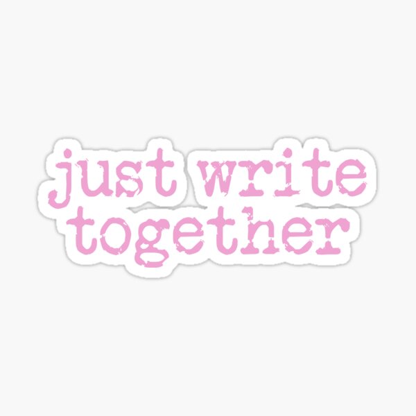 Artikel-Vorschau von schreibe einfach zusammen 2 in pink, designt und verkauft von TeaRoseWriter.