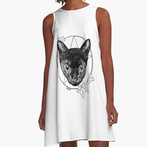Gato Negro Dresses Redbubble