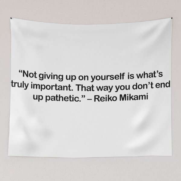 Item preview, Reiko Mikami - Quote designed and sold by Epicanimequotes.