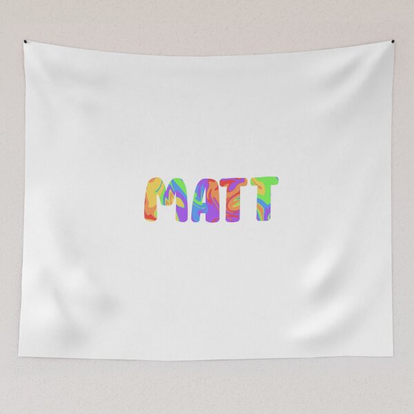 Item preview, Rainbow Matt Custom Name designed and sold by EuropaPrints.