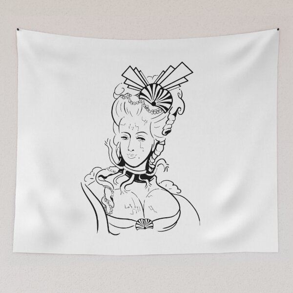 Item preview, cyberpunk marie antoinette designed and sold by catgame21234.