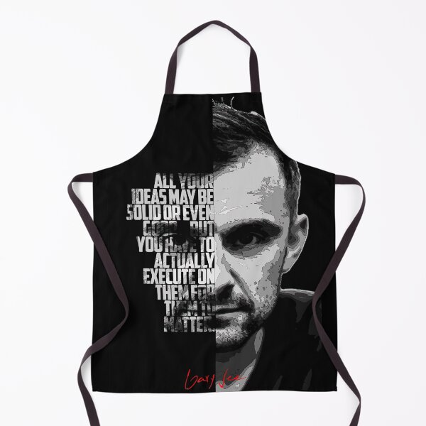 Item preview, Black and white Gary Vee Entrepreneurial quote. designed and sold by Enea Kelo.