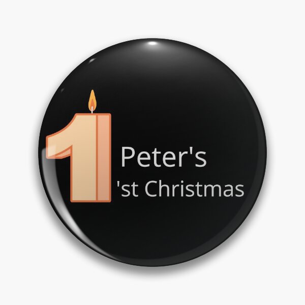 Item preview, Peter's first Christmas designed and sold by Slangt-shirt.